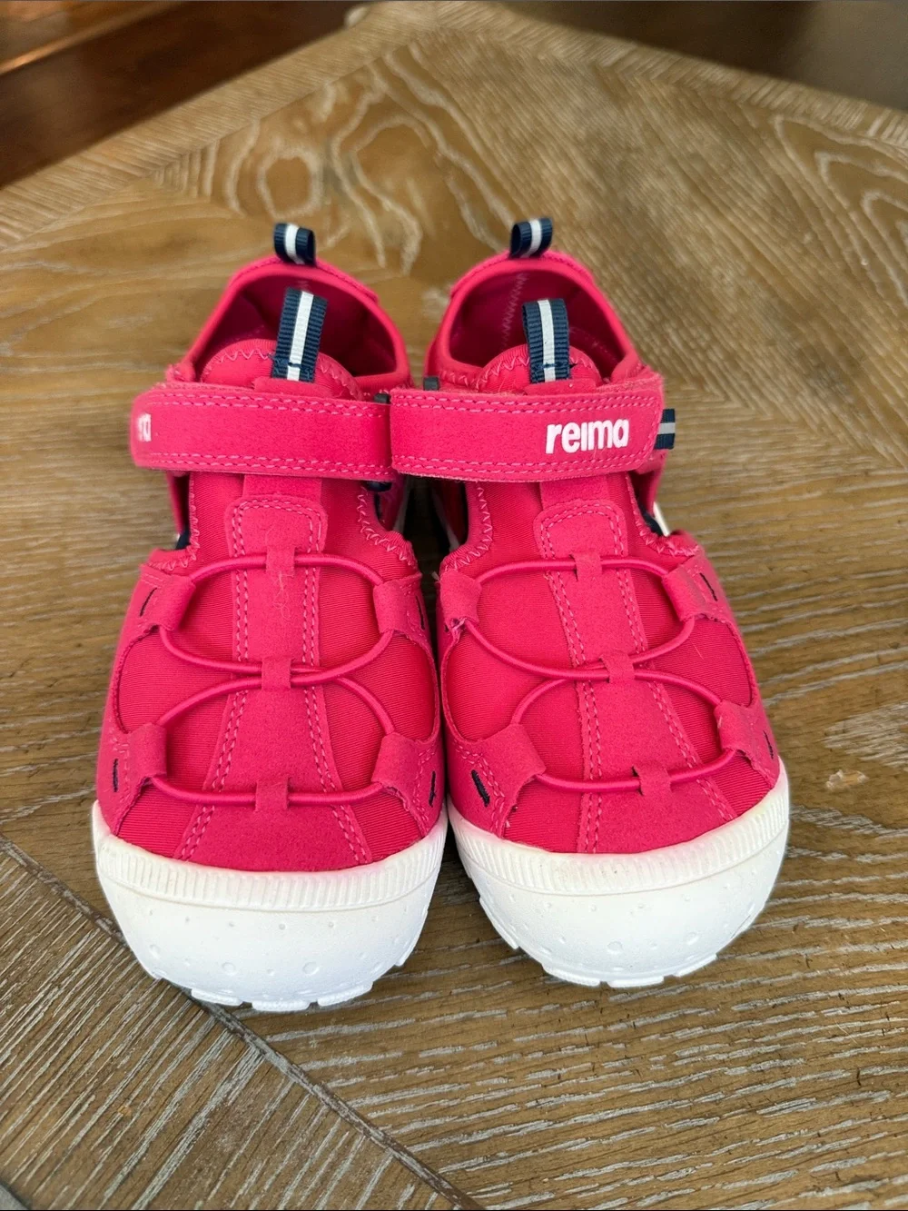 Reima Kids' Bright Pink Water Shoes with Secure Strap